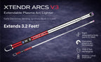 XTENDR ARCS V3 — Extendable Plasma Arc Lighter